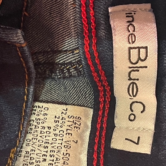 Vince Blue CO high waisted jeans size 7 - Picture 6 of 8